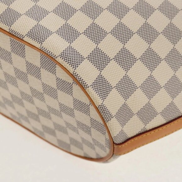 LOUIS VUITTON Damier Azur Pombronn PM Shoulder Bag N48057 LV Auth 140201V - Picture 4 of 16